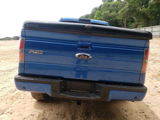 1FTFW1ET9DKG39036 - 2013 FORD F150 SUPERCREW BLUE photo 6