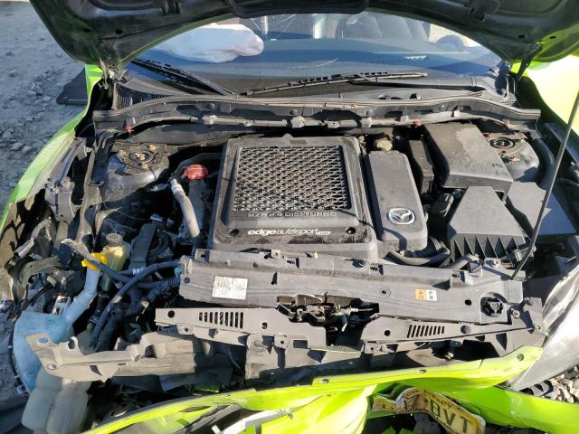 JM1BL1H45A1322982 - 2010 MAZDA SPEED 3 GREEN photo 11