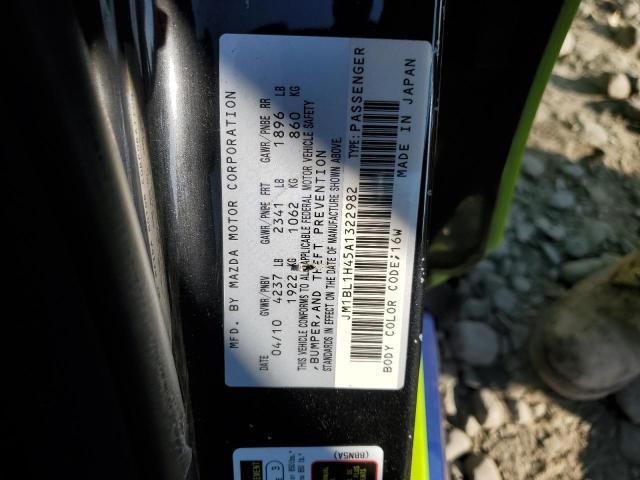 JM1BL1H45A1322982 - 2010 MAZDA SPEED 3 GREEN photo 12