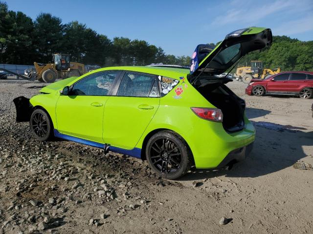 JM1BL1H45A1322982 - 2010 MAZDA SPEED 3 GREEN photo 2