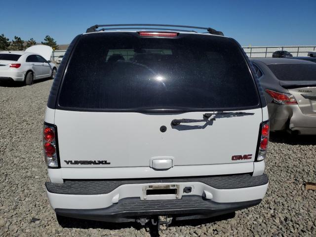 1GKFK66U85J177855 - 2005 GMC YUKON XL DENALI WHITE photo 6