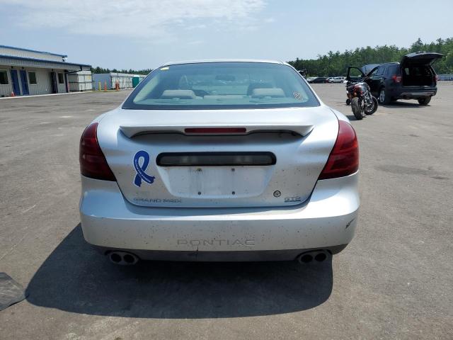 2G2WR524641364435 - 2004 PONTIAC GRAND PRIX GTP SILVER photo 6