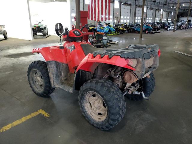 4XAZN55A1CA500522 - 2012 POLARIS SPORTSMAN 550 RED photo 3