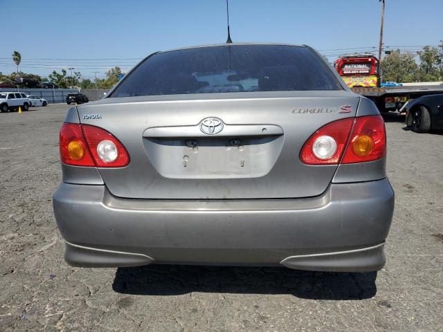 1NXBR32E74Z263802 - 2004 TOYOTA COROLLA CE GRAY photo 6