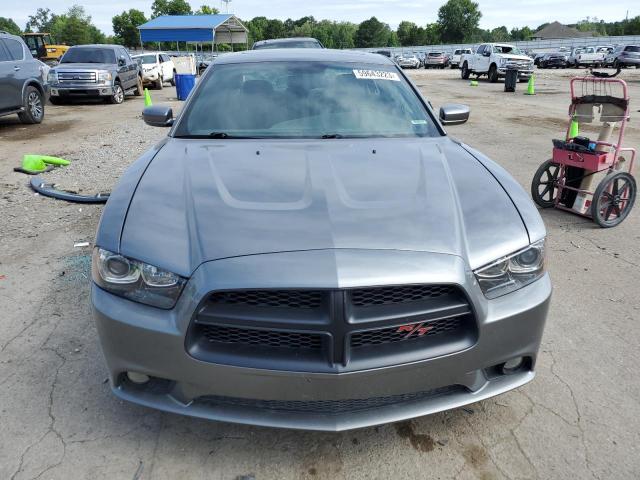 2C3CDXCT1CH138036 - 2012 DODGE CHARGER R/T GRAY photo 5