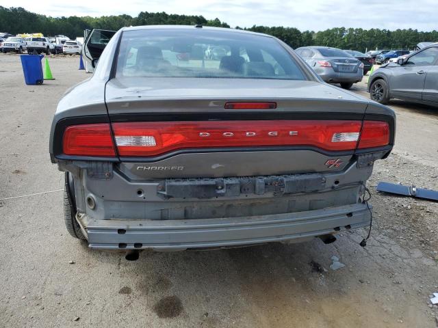 2C3CDXCT1CH138036 - 2012 DODGE CHARGER R/T GRAY photo 6