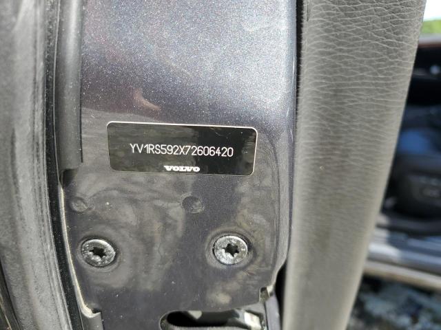 YV1RS592X72606420 - 2007 VOLVO S60 2.5T SILVER photo 12