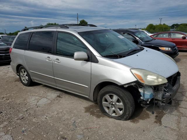 5TDZA22C74S091505 - 2004 TOYOTA SIENNA XLE SILVER photo 4