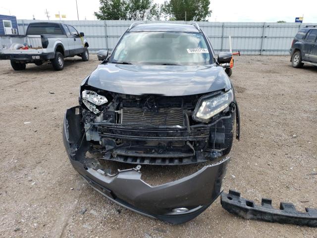 5N1AT2MV1EC788348 - 2014 NISSAN ROGUE S GRAY photo 5