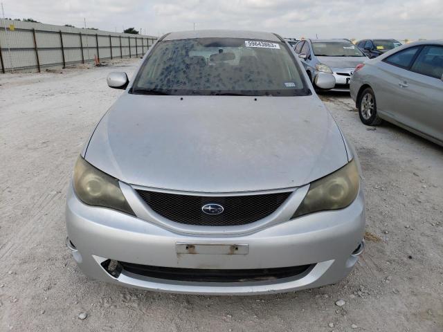 JF1GH61618G812834 - 2008 SUBARU IMPREZA 2.5I SILVER photo 5