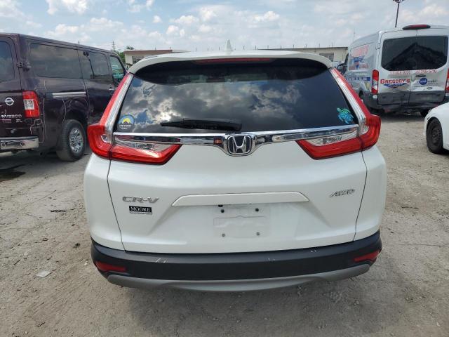 2HKRW2H57JH624903 - 2018 HONDA CR-V EX WHITE photo 6