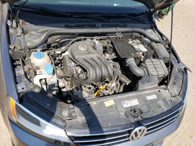 3VW2K7AJ1FM217272 - 2015 VOLKSWAGEN JETTA BASE 灰色 照片 11