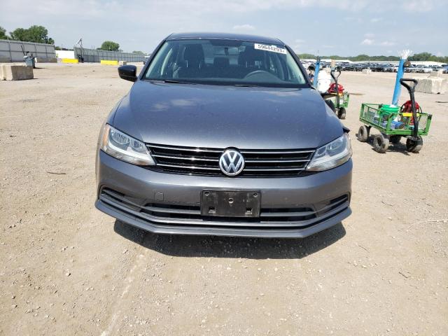 3VW2K7AJ1FM217272 - 2015 VOLKSWAGEN JETTA BASE 灰色 照片 5