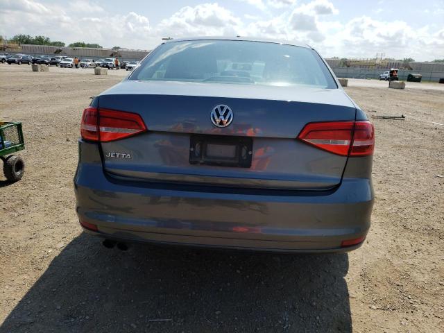 3VW2K7AJ1FM217272 - 2015 VOLKSWAGEN JETTA BASE 灰色 照片 6