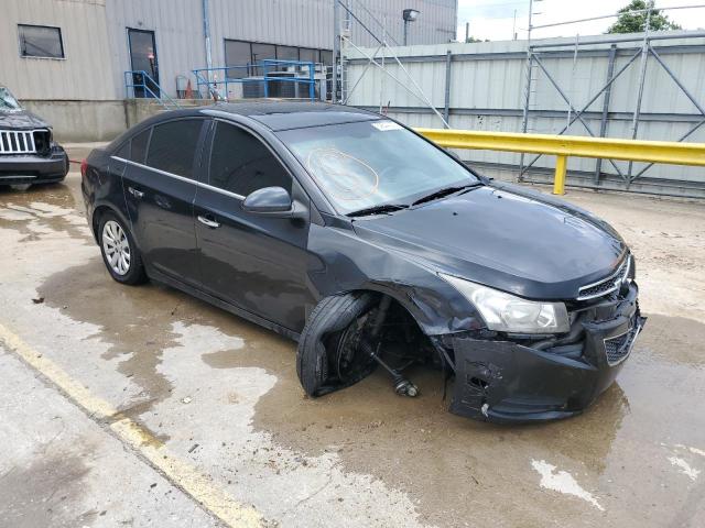 1G1PH5S9XB7193342 - 2011 CHEVROLET CRUZE LTZ BLACK photo 4