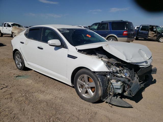 5XXGM4A73EG304922 - 2014 KIA OPTIMA LX WHITE photo 4