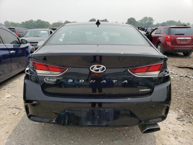 5NPE34AF1KH812078 - 2019 HYUNDAI SONATA LIMITED BLACK photo 6