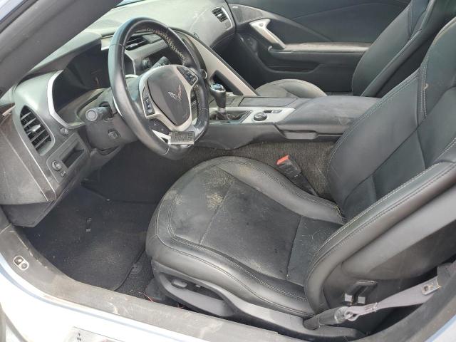 1G1YB2D76H5109957 - 2017 CHEVROLET CORVETTE STINGRAY 1LT SILVER photo 7