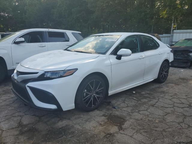4T1G11AKXPU754068 - 2023 TOYOTA CAMRY SE NIGHT SHADE WHITE photo 1