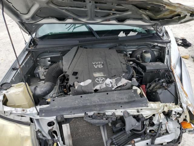 3TMJU62N96M026607 - 2006 TOYOTA TACOMA DOUBLE CAB PRERUNNER SILVER photo 11