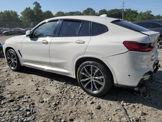 5UX2V1C0XM9F18468 - 2021 BMW X4 XDRIVE30I WHITE photo 2