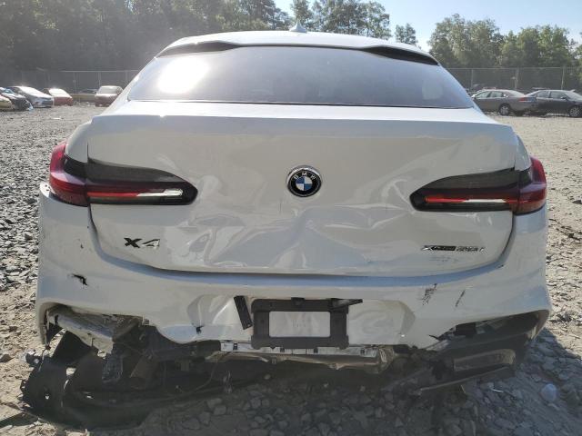 5UX2V1C0XM9F18468 - 2021 BMW X4 XDRIVE30I WHITE photo 6