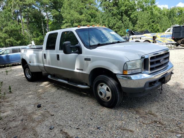 1FTWW33F32ED15777 - 2002 FORD F350 SUPER DUTY WHITE photo 4