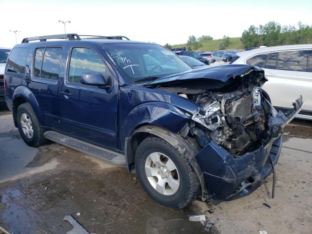 5N1AR18W36C622216 - 2006 NISSAN PATHFINDER LE BLUE photo 4