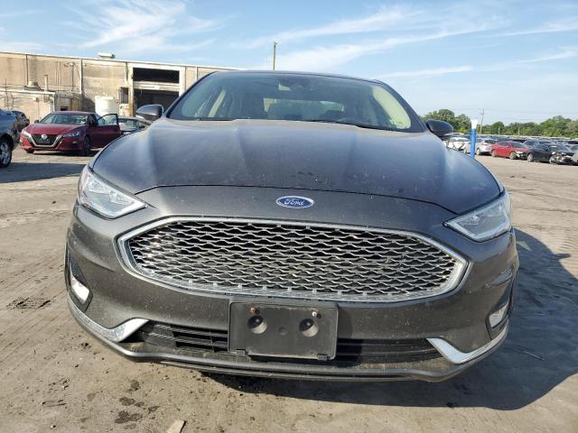 3FA6P0D9XLR116721 - 2020 FORD FUSION TITANIUM GRAY photo 5