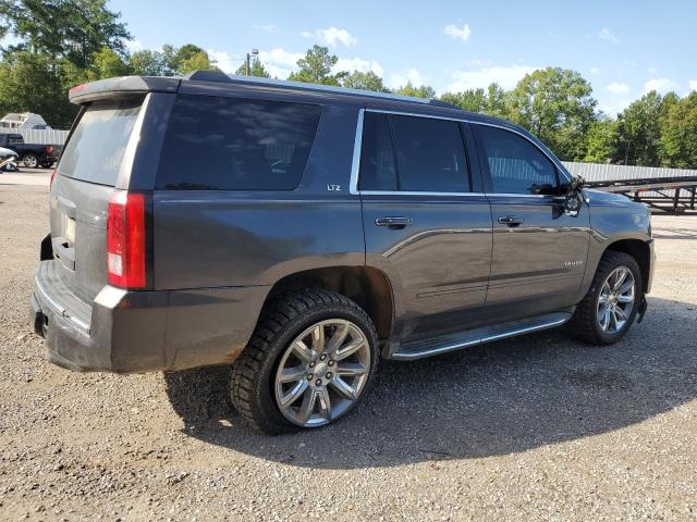 1GNSCCKCXFR179104 - 2015 CHEVROLET TAHOE C1500 LTZ GRAY photo 3