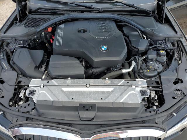 3MW5R7J01L8B20478 - 2020 BMW 330XI Czarny zdjęcie 11
