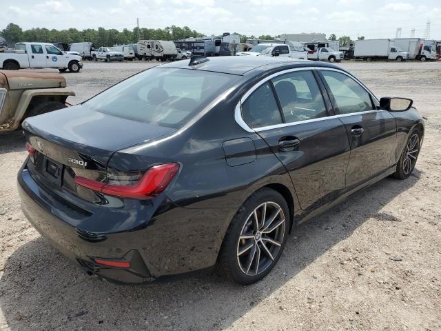 3MW5R7J01L8B20478 - 2020 BMW 330XI BLACK photo 3