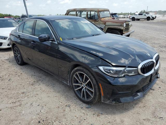 3MW5R7J01L8B20478 - 2020 BMW 330XI Czarny zdjęcie 4