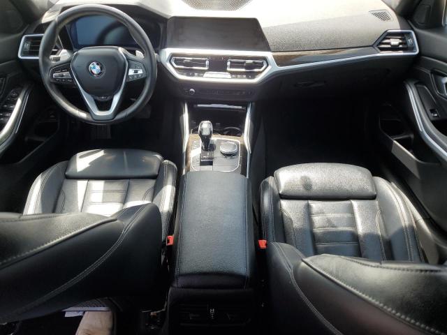 3MW5R7J01L8B20478 - 2020 BMW 330XI BLACK photo 8