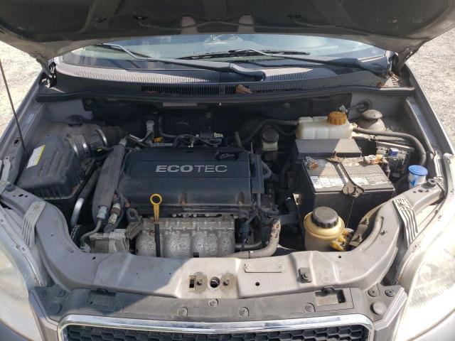 KL1TD6DE3AB098612 - 2010 CHEVROLET AVEO LS 灰色 照片 11