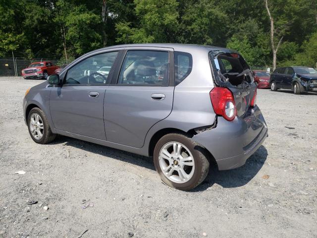 KL1TD6DE3AB098612 - 2010 CHEVROLET AVEO LS GRAY photo 2