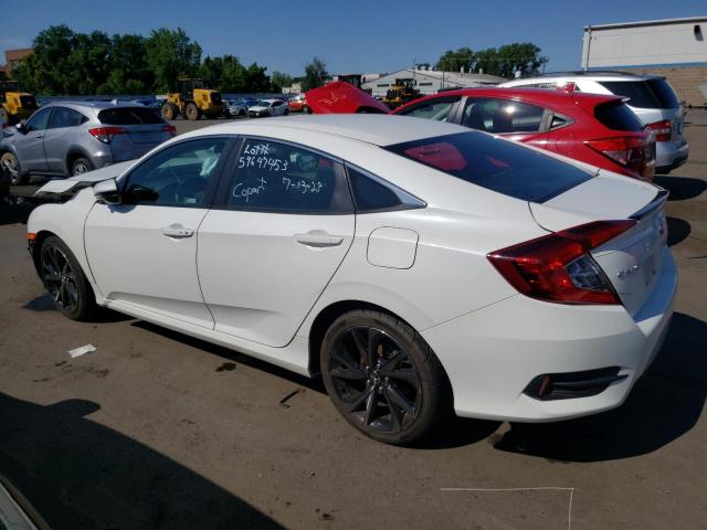 2HGFC2F87KH512557 - 2019 HONDA CIVIC SPORT 白色 照片 2