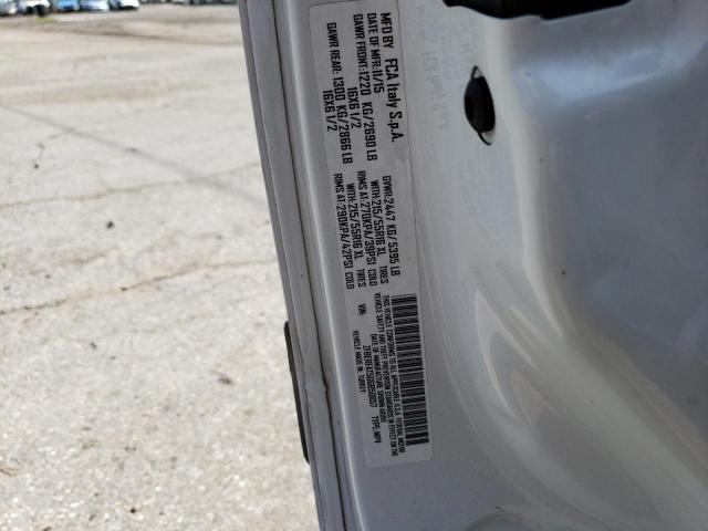 ZFBERFAT5G6B50657 - 2016 RAM PROMASTER თეთრი ფოტო 13