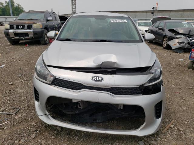 3KPA24AB5KE198770 - 2019 KIA RIO S GRAY photo 5