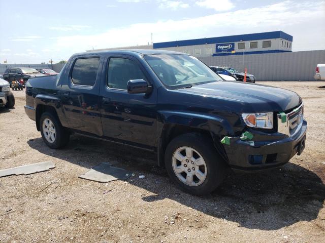 5FPYK1F42AB010973 - 2010 HONDA RIDGELINE RTS BLUE photo 4