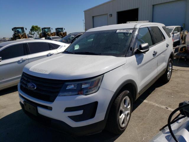 1FM5K8AR5GGB81802 - 2016 FORD EXPLORER POLICE INTERCEPTOR WHITE photo 1