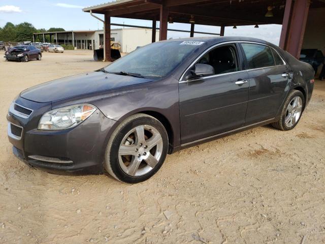 1G1ZC5E04CF270296 - 2012 CHEVROLET MALIBU 1LT BLACK photo 1