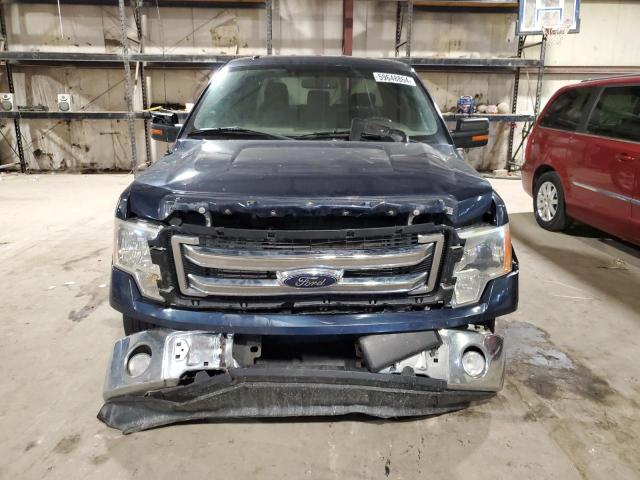 1FTFW1CF1DKD66185 - 2013 FORD F150 SUPERCREW BLUE photo 5