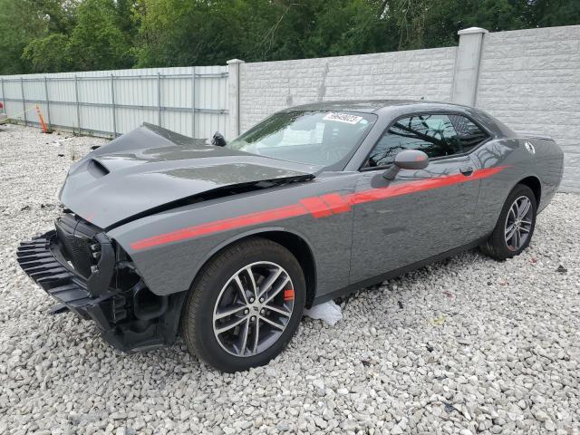 2C3CDZKG8KH705387 - 2019 DODGE CHALLENGER GT SILVER photo 1