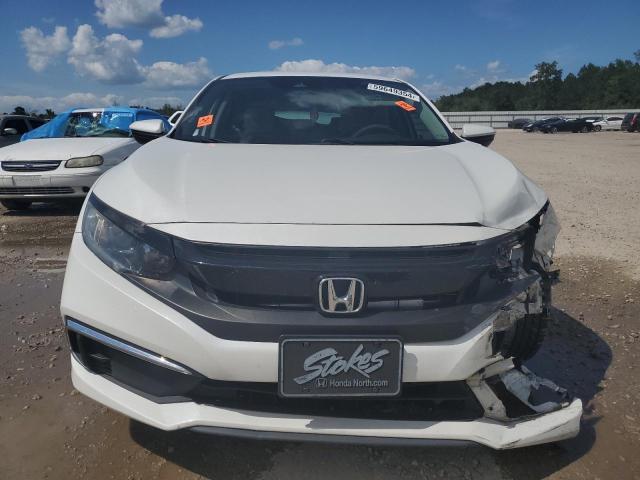 19XFC2F60KE028657 - 2019 HONDA CIVIC LX WHITE photo 5