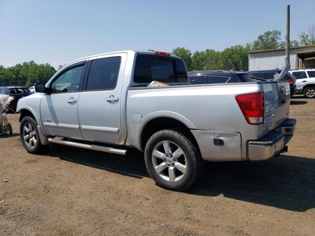 1N6AA07C98N358372 - 2008 NISSAN TITAN XE GRAY photo 2