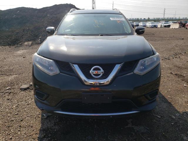 KNMAT2MV5FP525858 - 2015 NISSAN ROGUE S GRAY photo 5