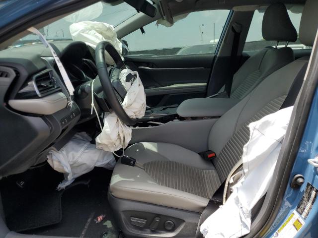 4T1G11AK5PU095915 - 2023 TOYOTA CAMRY SE NIGHT SHADE BLUE photo 7