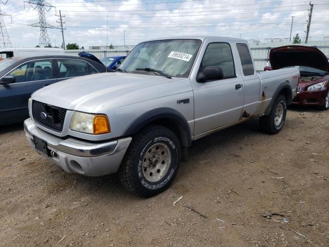 1FTZR45E02PA89443 - 2002 FORD RANGER SUPER CAB SILVER photo 1