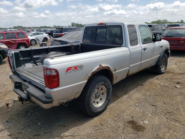 1FTZR45E02PA89443 - 2002 FORD RANGER SUPER CAB SILVER photo 3